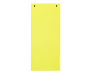 FOREVER® Pak van 100 horizontale tabstroken met perforatie 180g - 105x240mm - Geel
