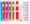 Colori assortiti