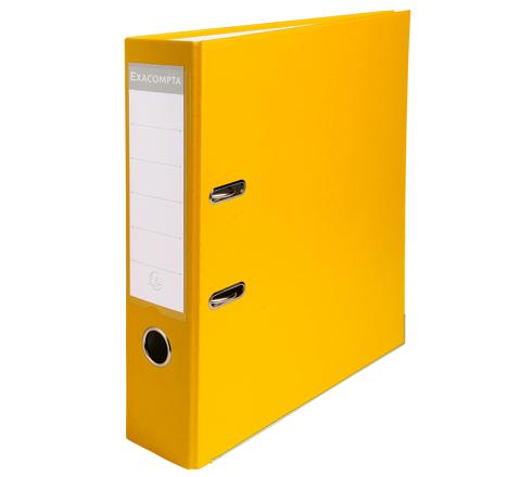 Esselte ESSENTIALS G75 Enregistreur Avec étui, Avec Mécanisme à Levier, Format Protocole Avec Dos De 8 Cm, Bleu, Lot De 6 Pièces, 390775050