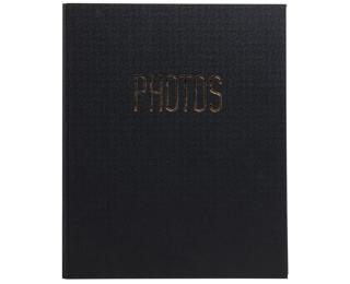 Album photo classeur 60 pages noires OfficeByMe - Noir