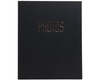 Album photo classeur 60 pages noires OfficeByMe - Noir