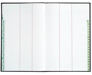 Registre 340X225 Répertoire travers 400 pages 