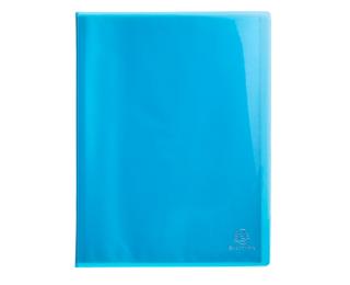 Sichtmappe aus PP 500µ, 40 Hüllen, 24x32cm für DIN A4, Iderama - Hellblau
