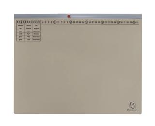Exaflex Premium, Kanzlei Hängehefter, 1 Abheftvorrichtung, Linksheftung, 265x318mm, Packung mit 25 Stück - Grau