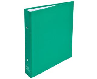 Exacompta PP/Board A5 Ring binder (2x25mm Rings) - Green