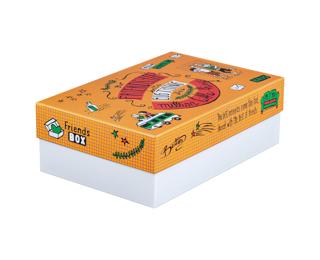 StoryBox Friends design A4+ 120 mm filling level 