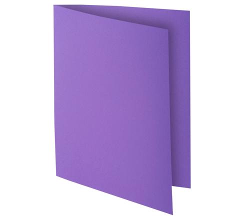 Exacompta Paquet 100 Chemises Rigides SUPER 210g/m² Vert Vif - Format A4 24x32cm - Classement Pastel PEFC