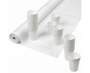 Nappe en rouleau papier damassé -1,18 x 25m