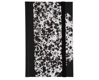 Carnet Marbre 170x110, 192 pages lignées - Blanc