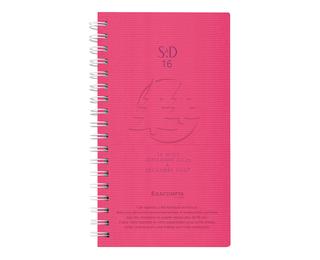 Agenda de poche SAD 16S Linicolor 9 x 16 cm Semainier Septembre 2026 à Décembre 2027 - 16 mois 