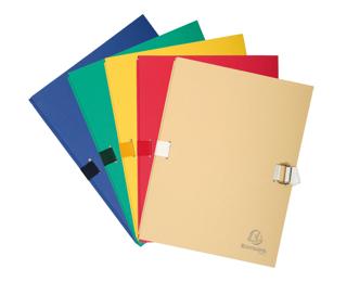 Expanding spine folder paper shrinkwrapped by 5 - A4 - Assorted colours