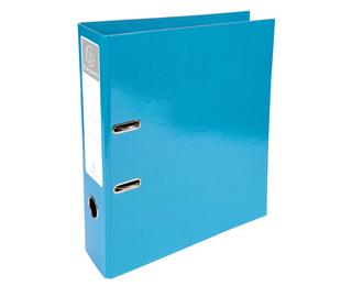 Exacompta Iderama Prem'Touch Lever Arch File, A4, 70mm spine - Light blue