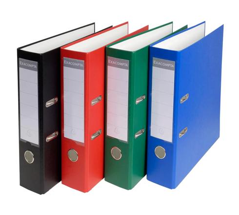 Stock Bureau - EXACOMPTA jeu de 3 classeurs à levier Premium, A4, 80 mm, noir Stock Bureau - EXACOMPTA jeu de 3 classeurs à levier Premium, A4, 80 mm, noir