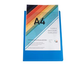 Display Book KreaCover PP A4 90Pkt Ast 