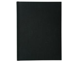 HARD BACK BOOK A4 300 PAGES 5/5 - Black