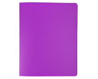 Portalistino Opak polipropilene 500 micron, 20 buste liscio - 17x22 - Viola