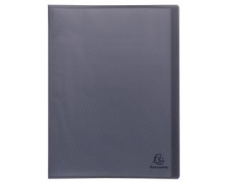 Exacompta Opak Recycled Display Books 30 Pockets A4 - Black