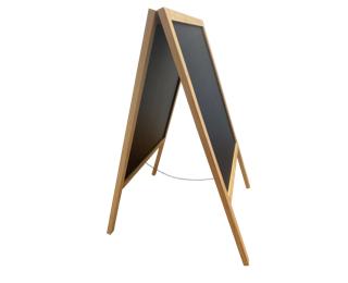Freestanding wood Sidewalk Sign 53x90cm - Black