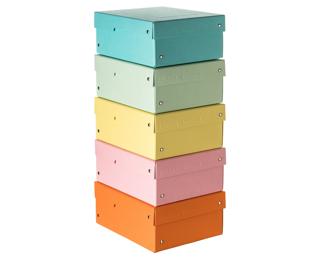PureBox Pastel A5 100mm - Couleurs assorties