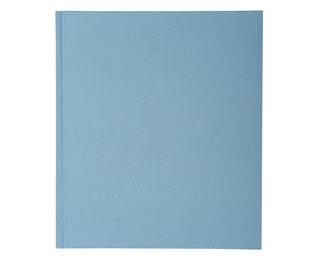 Registre 32x27cm Départ du courrier 26 lignes 200 pages - Bleu