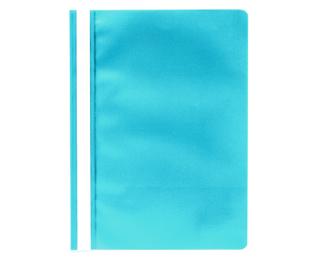 Exacompta PP Flat Bar Presentation Folders - Light blue