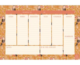 Hebdo Planner Color Design Toucan 26,5 x 18 cm 