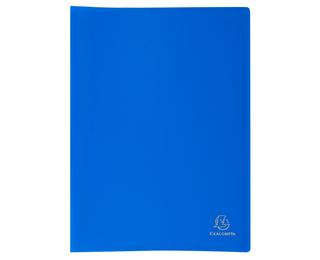 Protège-documents en polypropylène souple OPAK 80 vues - A4 - Bleu clair