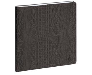 Agenda de poche Eurotime 18S Spiralé Baby Croco 15 x 17 cm Semainier Janvier à Décembre 2026 