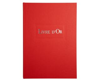Livre d'or 1M 297x210 - Rouge