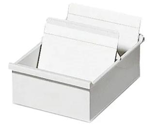 Karteikasten K für Karteikarten DIN A7 