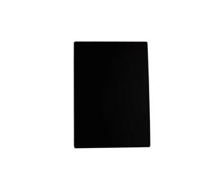 Geneigte Tischtafel in Schieferoptik A5 - Schwarz