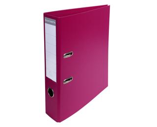 Classeur à levier PVC A4 dos de 70mm. - Fuchsia