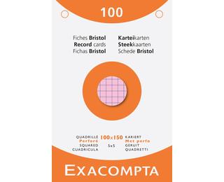 Pk 100 Exa Record Cards 100x150 5/5 Ast 