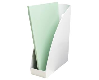 Porte-revues Mag-Cube Autentik - Blanc