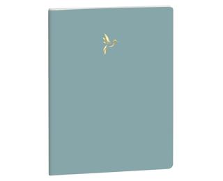 Notebook Elise ligné Format A5 - Bleu