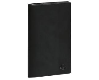 Agenda de poche Exaplan 17 accordéon Winner 8 x 17,5 cm Planning mensuel Janvier à décembre 2026 - Noir