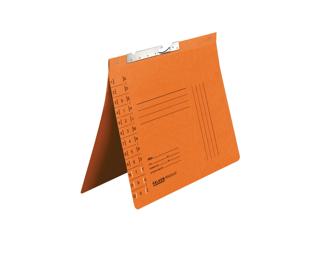 Pendelhefter, für DIN A4, 320g/m2 Manila-RC-Krt., Behördenheftung, mit Schlitzstanzung - Orange