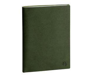 Agenda de bureau SAD 22S Kaa 18.5 x 22.5 cm Semainier Septembre 2026 à Décembre 2027-16 mois - Kaki
