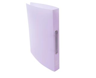 Exacompta Chromaline Pastel Ring Binders (2x30mm rings) A4+ - Mauve