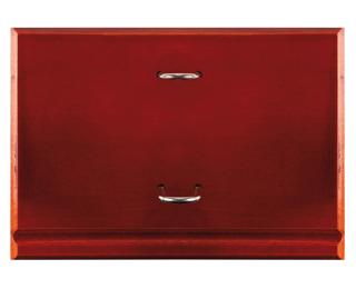 Socle luxe en acajou pour Bloc-pratic - Bordeaux