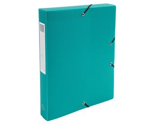 Exabox Opak PP Filing Box 40mm Spine A4. - Dark green