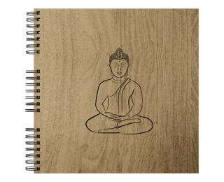 Álbum espir 60p ne 32x32cm Zen  carvalho - Roble