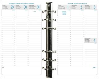 Recharge Exatime 17 10.5 x 17.2 cm Semainier Septembre 2025 à Décembre 2026 - 16 mois