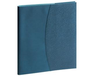 Agenda de bureau Horizons 20 Visuel Sésame 15 x 21 cm Semainier Janvier à Décembre 2027 - Bleu canard