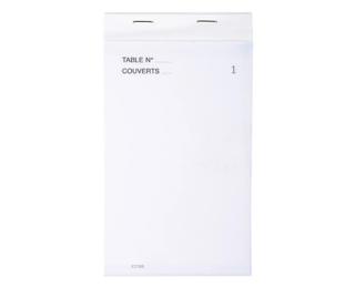 Notepad Exac Hotel 9.5x17cm 50Bl Trip - x 50 - Weiß