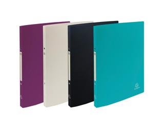 Exacompta Titane Binder, 2 Rings, 15 mm, Recycled PP - Assorted colours