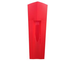 Stehsammler THE MAGAZINE, Chromaline - Karminrot