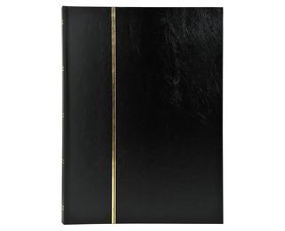 Album de timbres simili-cuir 16 pages noires - 22,5x30,5 cm