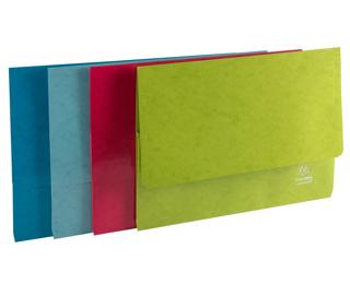 Chemise poche 1928 265g/m2 - Foolscape - Couleurs assorties