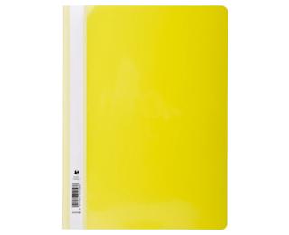 Chemise de présentation à lamelles PVC - A4 - Jaune